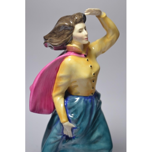 1075 - Royal Doulton 'Grace Darling' HN3089 1987 limited edition (346/9500) figurine on stand approx 23cm t... 