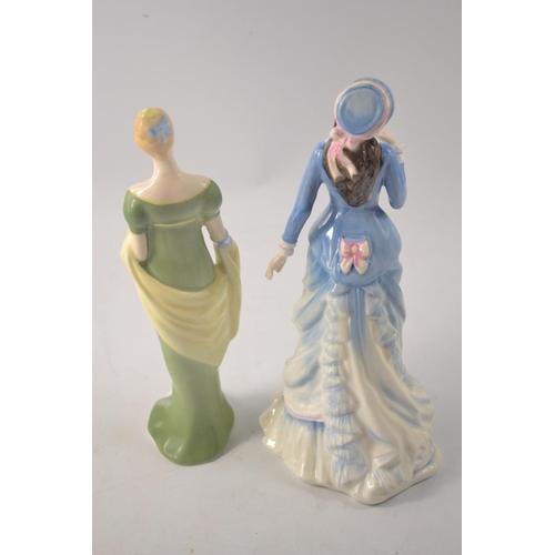 1124 - Two Royal Doulton figures to include 'Sally' HN3851 1996 figurine and 'Lorna' HN2311 1964 approx 21c... 