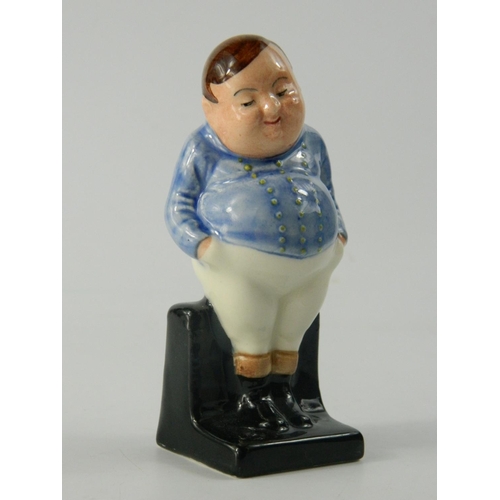 1154 - Royal Doulton 'Fat Boy' 11cm figure and 'Jingle' 10cm figure