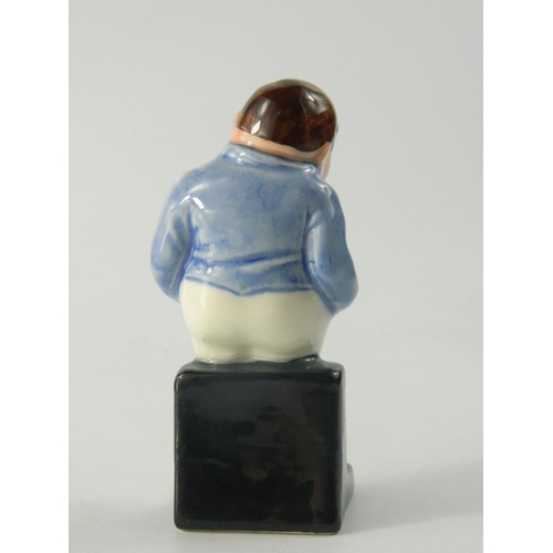 1154 - Royal Doulton 'Fat Boy' 11cm figure and 'Jingle' 10cm figure