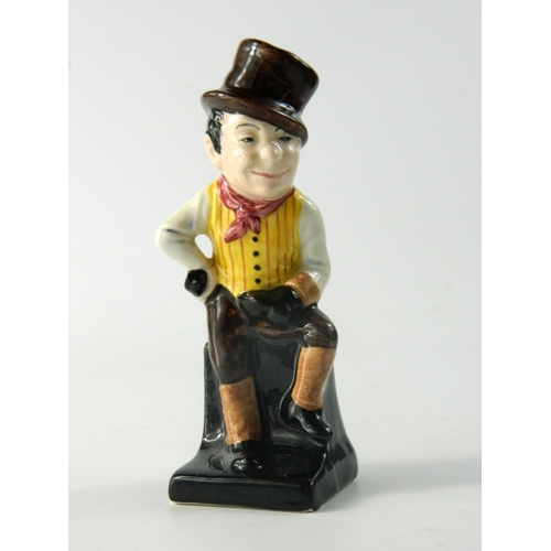 1155 - Royal Doulton 'Sam Weller' figure and 'Mrs Bardell' figure part of Charles Dickens series