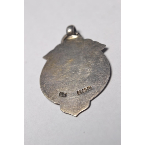 156 - Birmingham 1941 silver watch fob