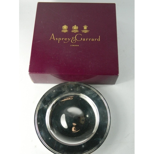 161 - Asprey & Garrard silver Armada dish bearing full set of Millennium hallmarks for London 2000, comple... 