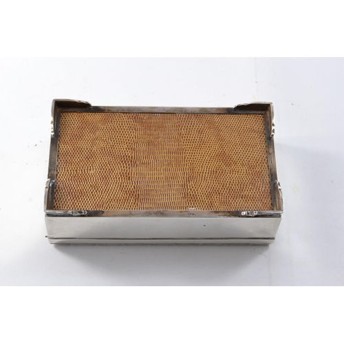 165 - Birmingham Hallmarked Silver Cigarette Box