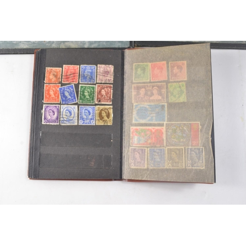 171A - Three stamp albums with 1 containing mainly British common wealth and British Isles, second containi... 