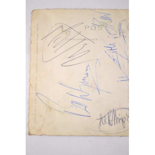 171B - LOCAL & WORLDWIDE INTEREST 1967 signed ROLLING STONES postcard from the Waverley Hotel Melrose