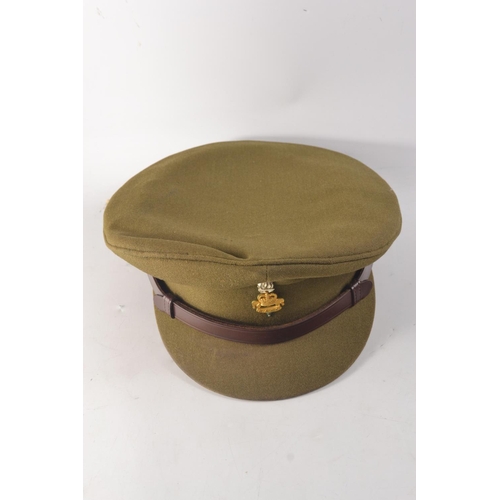 181 - Two R.A.E.C (Royal Army Education Corps) dress hats to include a dress hat No 1 and an SD cap