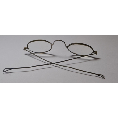 245 - Pair of Victorian spectacles in case