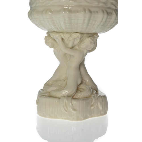 6 - Impressive BELLEEK ' Prince of Wales' ice pail with all over classical figure design, part of the Be... 