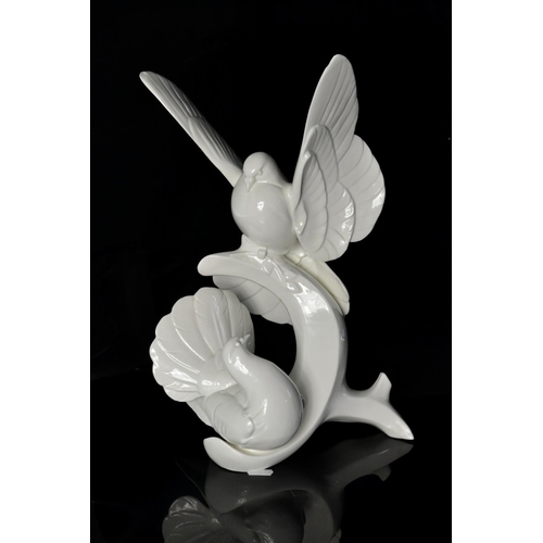 7 - ROYAL DOULTON 'The Homecoming' ceramic doves model. part of the Images of Nature series, [HN 3532] 4... 