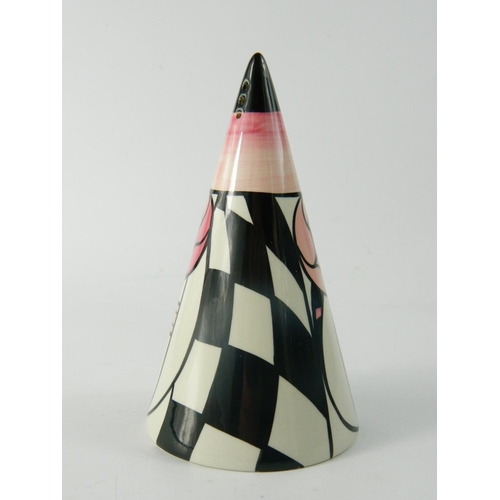 98 - LORNA BAILEY 'Peoney' prototype sugar shaker 13.5cm tall.
Condition: good condition, no chips or res... 