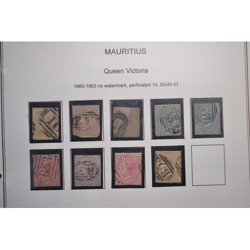 171C - VERY RARE MAURITIUS QUEEN VICTORIA 'POST PAID' 1848 to 1859 imperforated,  engraved in copper by J O... 