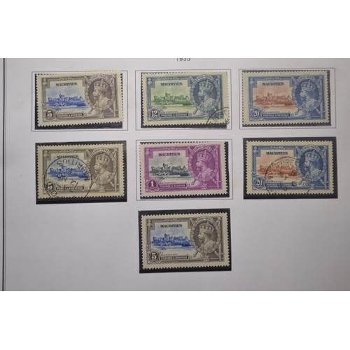 171D - RARE MAURITIUS COLLECTION OF STAMPS 10 PAGES OF TO INCLUDE COAT OF ARMS 1902, 1904-07, WATERMARK MUL... 