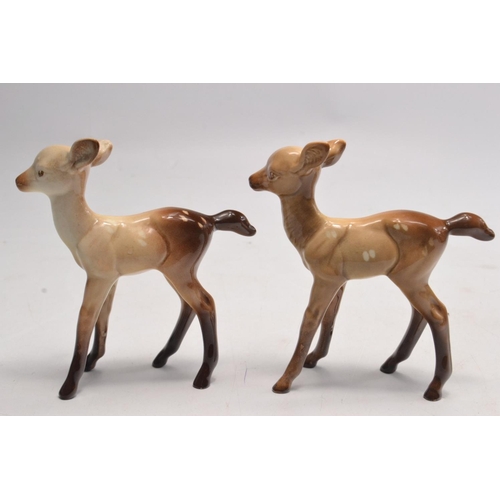 181 - A BESWICK DEER FAMILY to include a Buck, Doe and 2 fawns