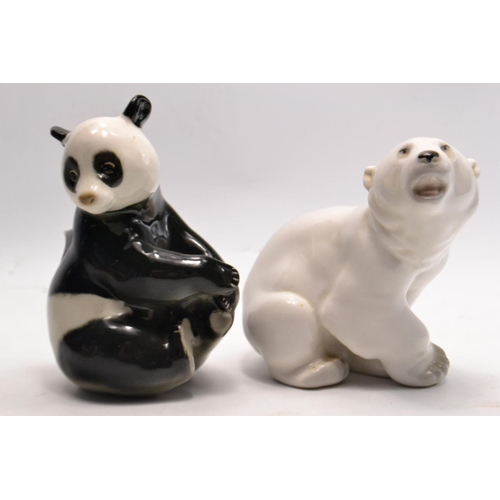 183 - A STUNNING collection of 4 collectable ceramic bears to include one USSR.