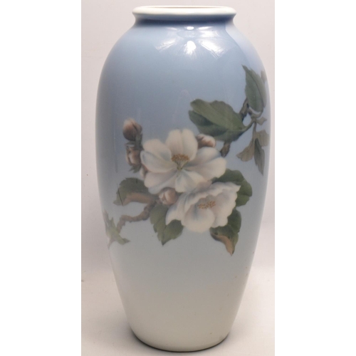 188 - Royal Copenhagen floral decorated vase