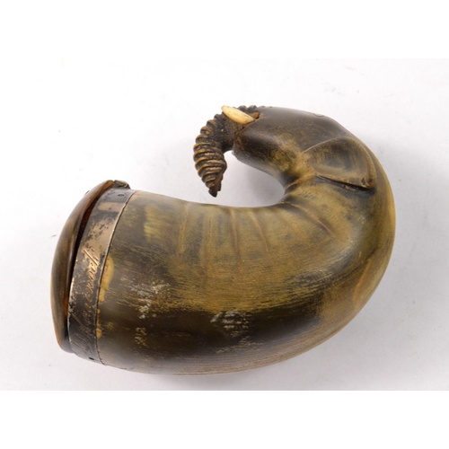 114 - RARE ! An Indian lidded and hinged 19th Century tobacco store? in elephant form with possibly Indian... 