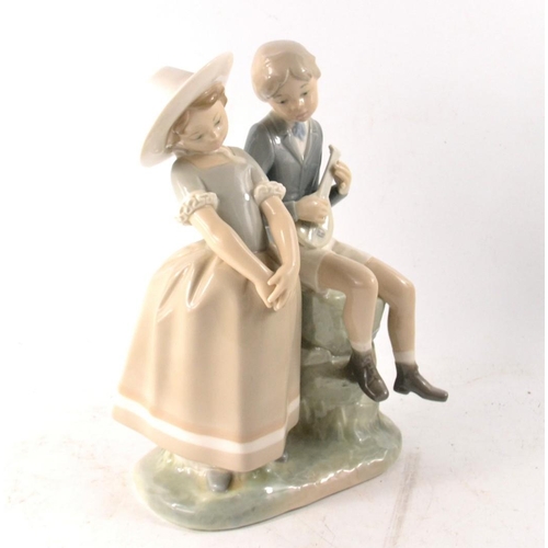 187 - LLADRO model of two children