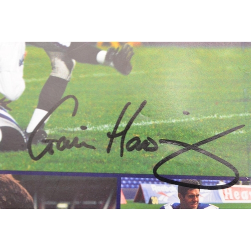 96 - Signed Gavin Hastings American football card