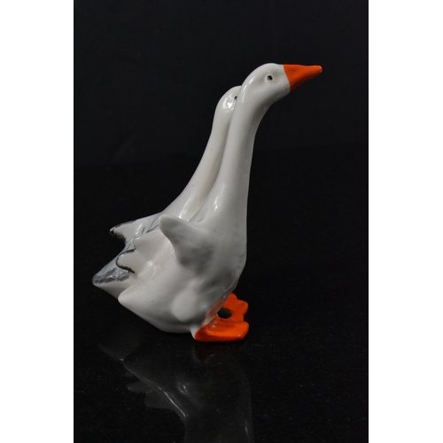 172C - BESWICK pottery pair of geese Figure No 820