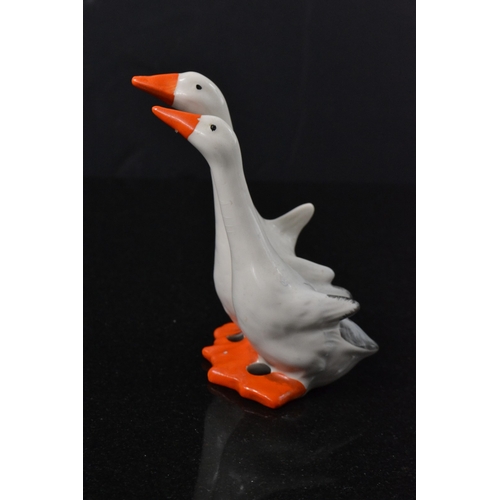 172C - BESWICK pottery pair of geese Figure No 820