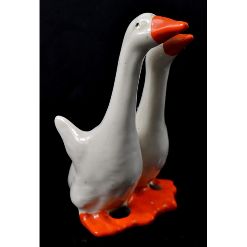 172C - BESWICK pottery pair of geese Figure No 820