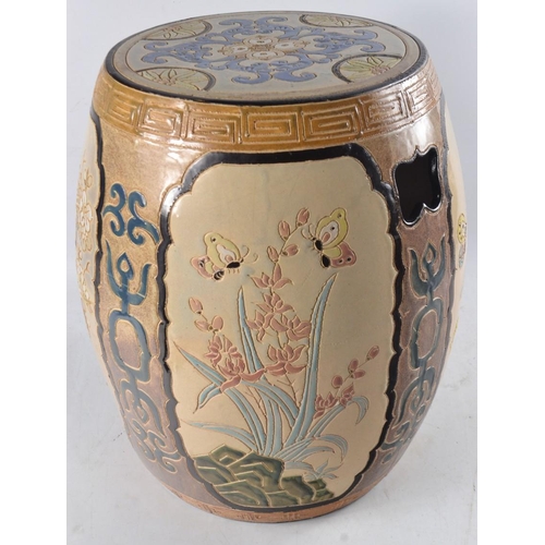 188 - CHINESE porcelaine patio stool