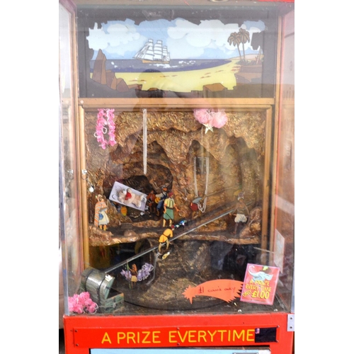 242 - RARE! A PAIR OF AMAZING! plug-in vintage  'ELEPHANT' FAIRGROUND slot machine prize boxes