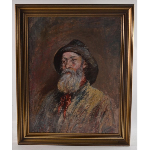 28 - Attributed to WILLIAM GALLAWAY Scottish no title oil on board  (frame and backing restored). Conditi... 