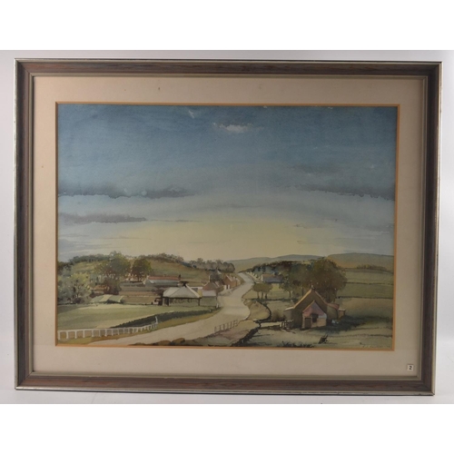 4 - R J NAISMITH Scottish 'Silverburn' watercolour 61cm x 45cm. Condition Report: Prior to bidding, plea... 