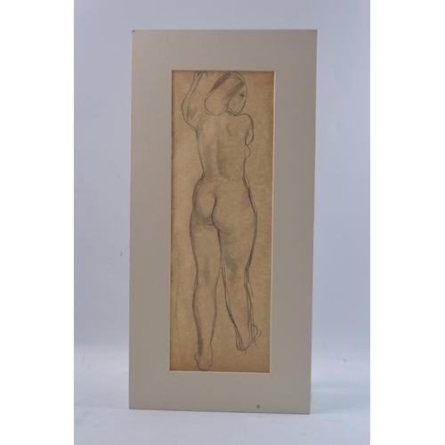 65 - CHARLES McCALL Scottish (1907-1989) 'Nude' pencil sketch (painted in Paris c1930's). Condition Repor... 