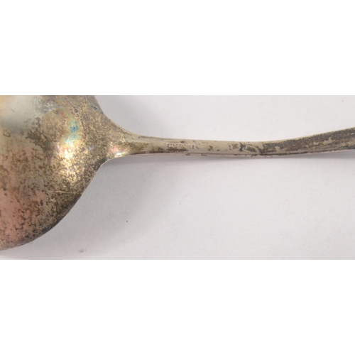 104 - 2 Silver toddy ladles 17cm long