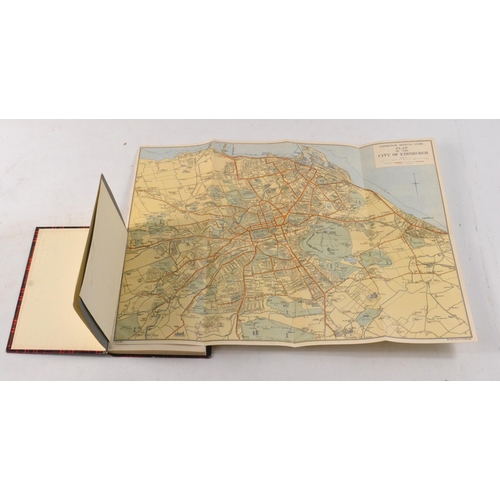 116 - Small official guide book of Edinburgh 1930 complete with pull out map - interesting reading! Our Li... 