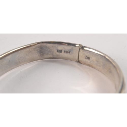 20 - Silver Hallmarked bangle 18.4g