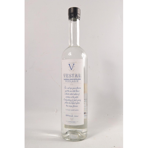 346 - PODLAISSE VESTAL traditional single distillation 40% volume 500ml mint condition bottle (The success... 