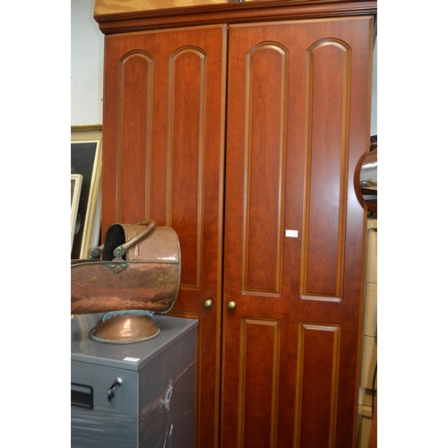 478 - Modern two door wardrobe