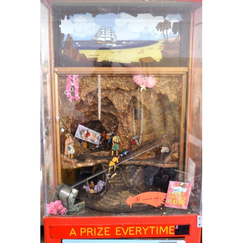 503 - RARE! A PAIR OF AMAZING! plug-in vintage  'ELEPHANT' FAIRGROUND slot machine prize boxes