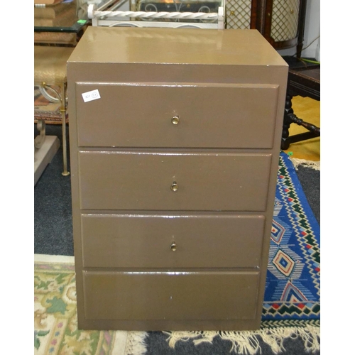 504 - Painted four drawer unit