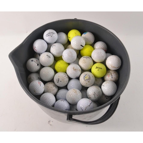 551 - Bucket of golf balls