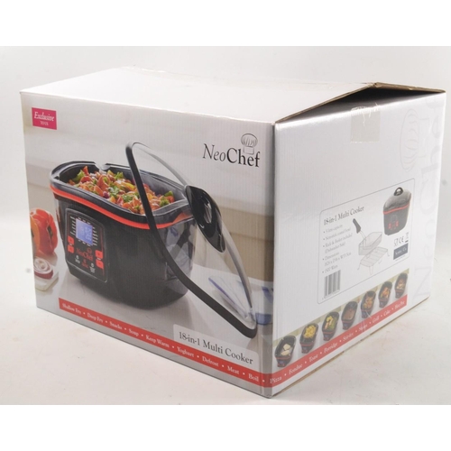 566 - SCOTTS OF STOW a do chef multi cooker (MF -18) still boxed rarely used