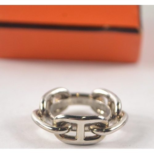 15 - HERMES designer scarf ring