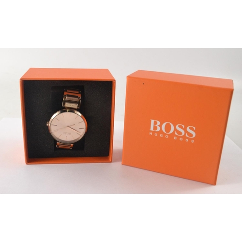 36 - Ladies HUGO BOSS wrist watch model ALLUSION 316.3.34.3035comes with original presentation gift jewel... 