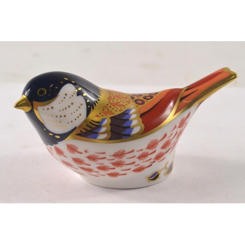 97 - Royal Crown Derby Coal Tit Bird Paperweight in very good condition