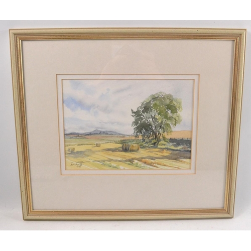 283 - Original watercolour by JULIA METCALF AUTUMN MORNING