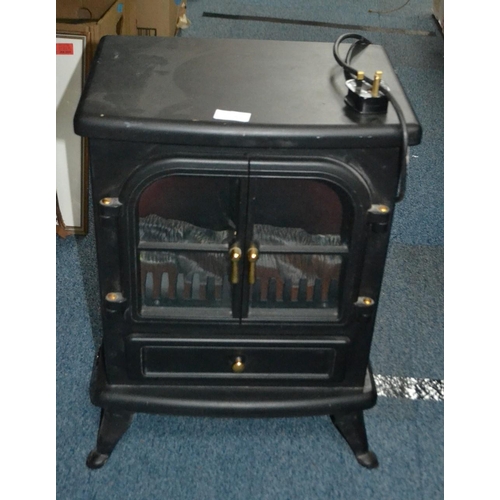 290 - A nice wee electric stove style fan heater in good condition