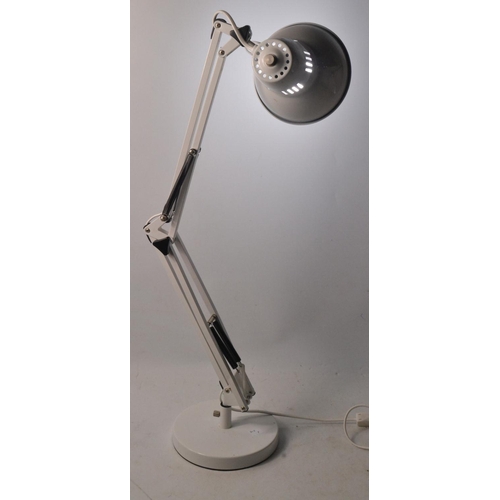 307 - White angle poise lamp