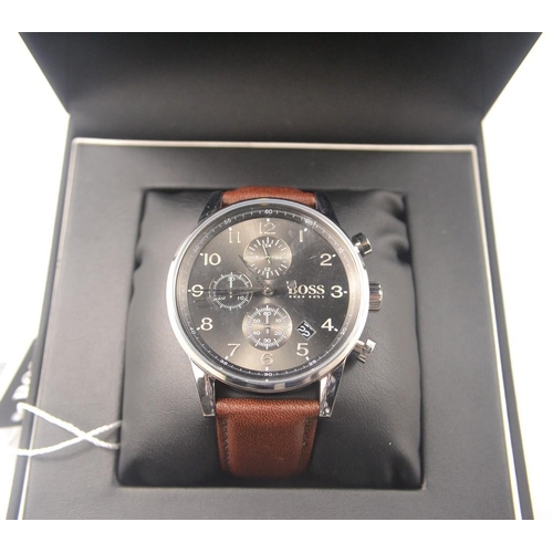 14 - Gents HUGO BOSS wrist watch Model No 1513494 never worn in new condition still with original box - a... 