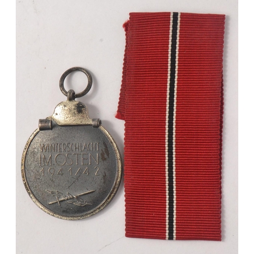 31E - RUSSIAN FRONT medal 1941/42 maker mark on the loop GH OSANE OF DRESDEN with ribbon