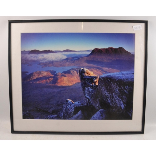 290 - Beautiful MICHAEL STIRLING-AIRD photograph of Scottish Highlands, framed print