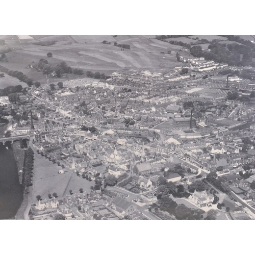 77 - PART PROCEEDS TO GO TO LOCAL CHARITY BONNIE PEEBLES! LOCAL INTEREST PEEBLES c1940's photographic aer... 